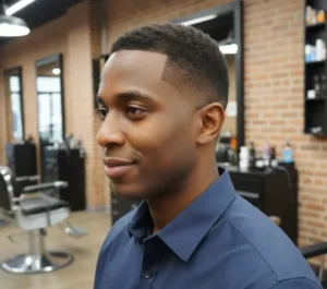 Mid Fade Black Male Classic