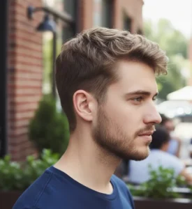 Low-Maintenance French Crop Mid Fade