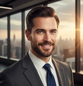 Clean Look Comb Over Mid Fade