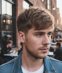 Textured Fringe with Mid Fade