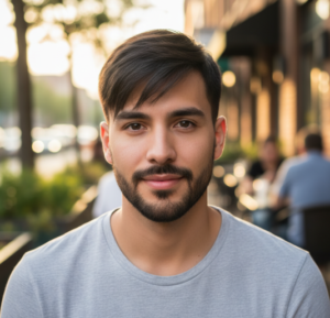 Low-Maintenance Fringe Mid Fade