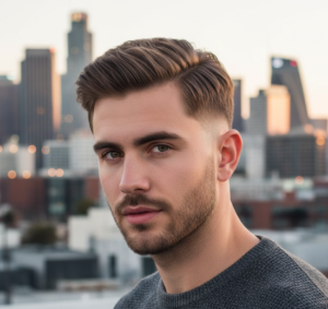 Tapered Fringe Mid Fade