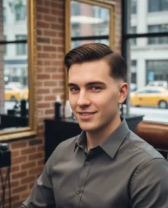 Mid Skin Fade Straight Hair