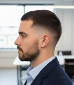 short buzz cut 